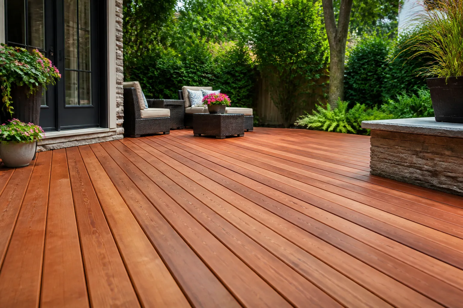 Cedar Decking